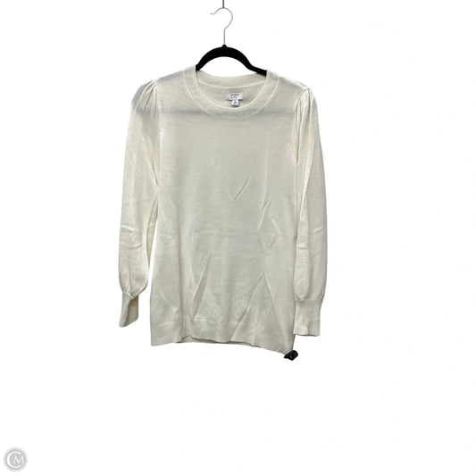 Top Long Sleeve By Crown And Ivy In Cream, Size: M