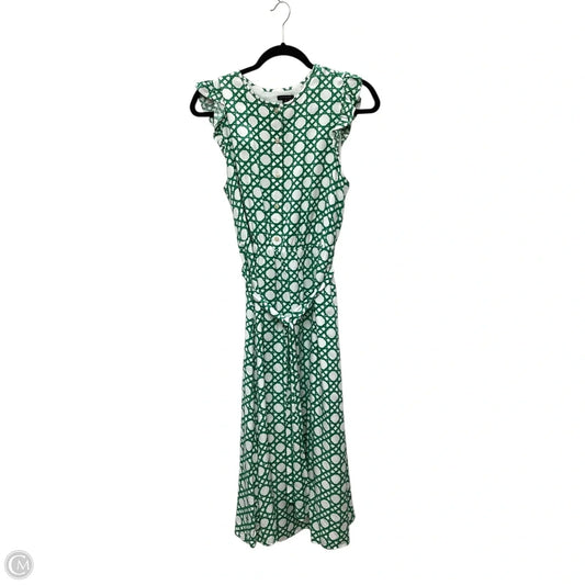 Dress Casual Maxi By Ann Taylor In Green, Size: M