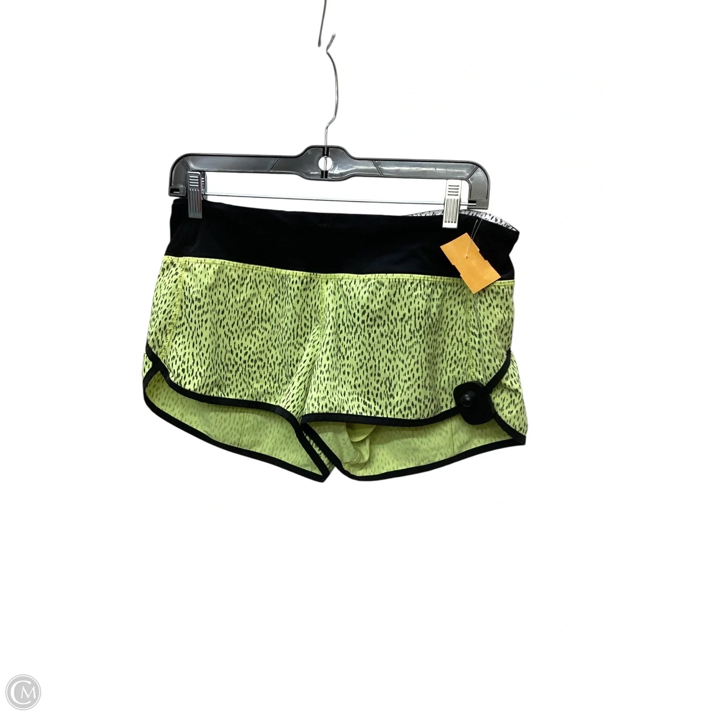 Athletic Shorts By Lululemon In Green, Size: 6