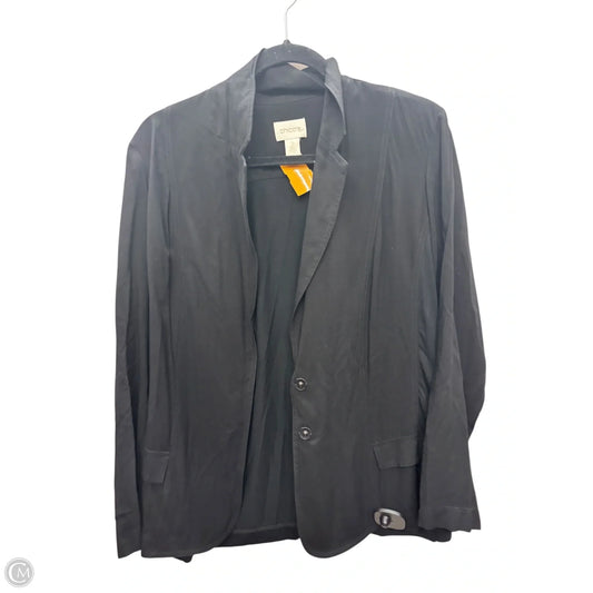 Blazer By Chicos In Black, Size: L