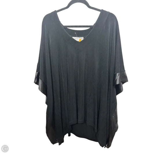 Top Short Sleeve By Chicos In Black, Size: M