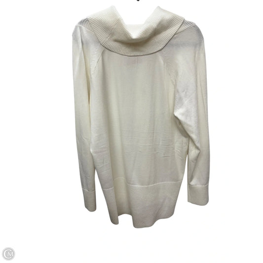 Top Long Sleeve By Cyrus In White, Size: 1x