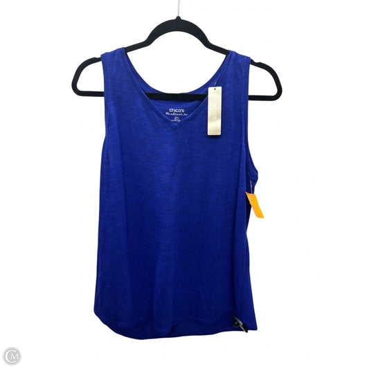 Tank Top By Chicos In Blue, Size: M