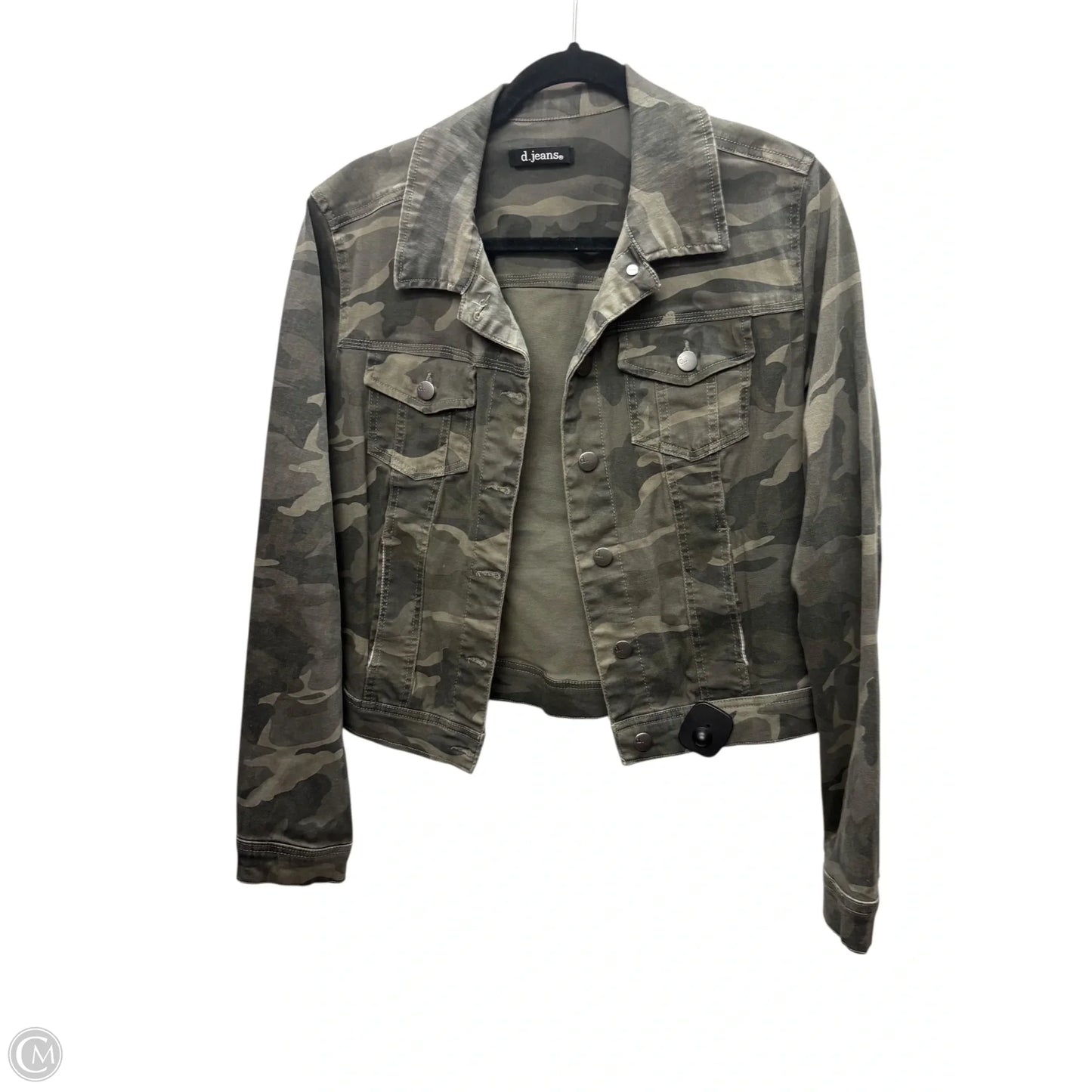 Jacket Other By D Jeans In Camouflage Print, Size: L