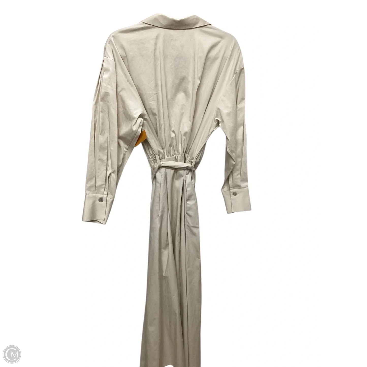 Dress Casual Maxi By Massimo Dutti In Tan, Size: M