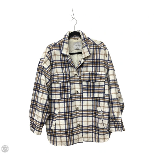 Jacket Other By Clothes Mentor In Plaid Pattern, Size: Xl