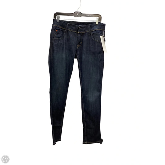 Designer Jeans Boot Cut By Hudson In Blue Denim, Size: 6