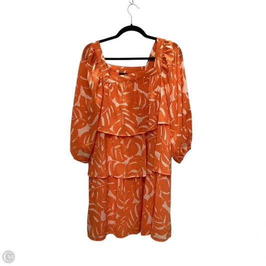 Dress Casual Short By Who What Wear In Orange, Size: Xs