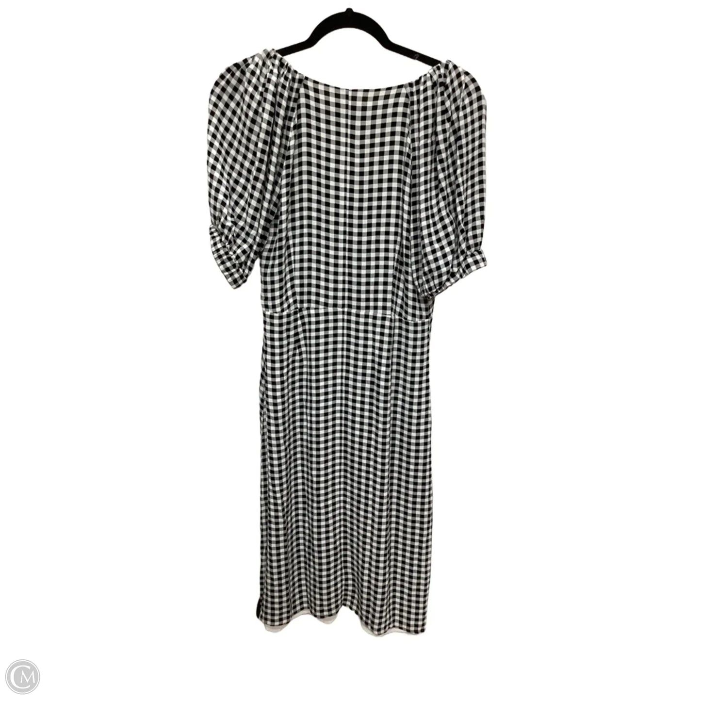 Dress Casual Midi By Ann Taylor In Black, Size: S