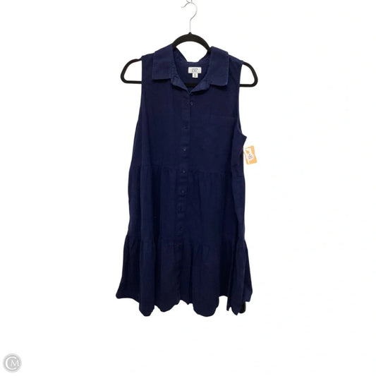 Dress Casual Short By Crown And Ivy In Blue, Size: Xl