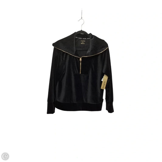 Top Long Sleeve Designer By Halston In Black, Size: M