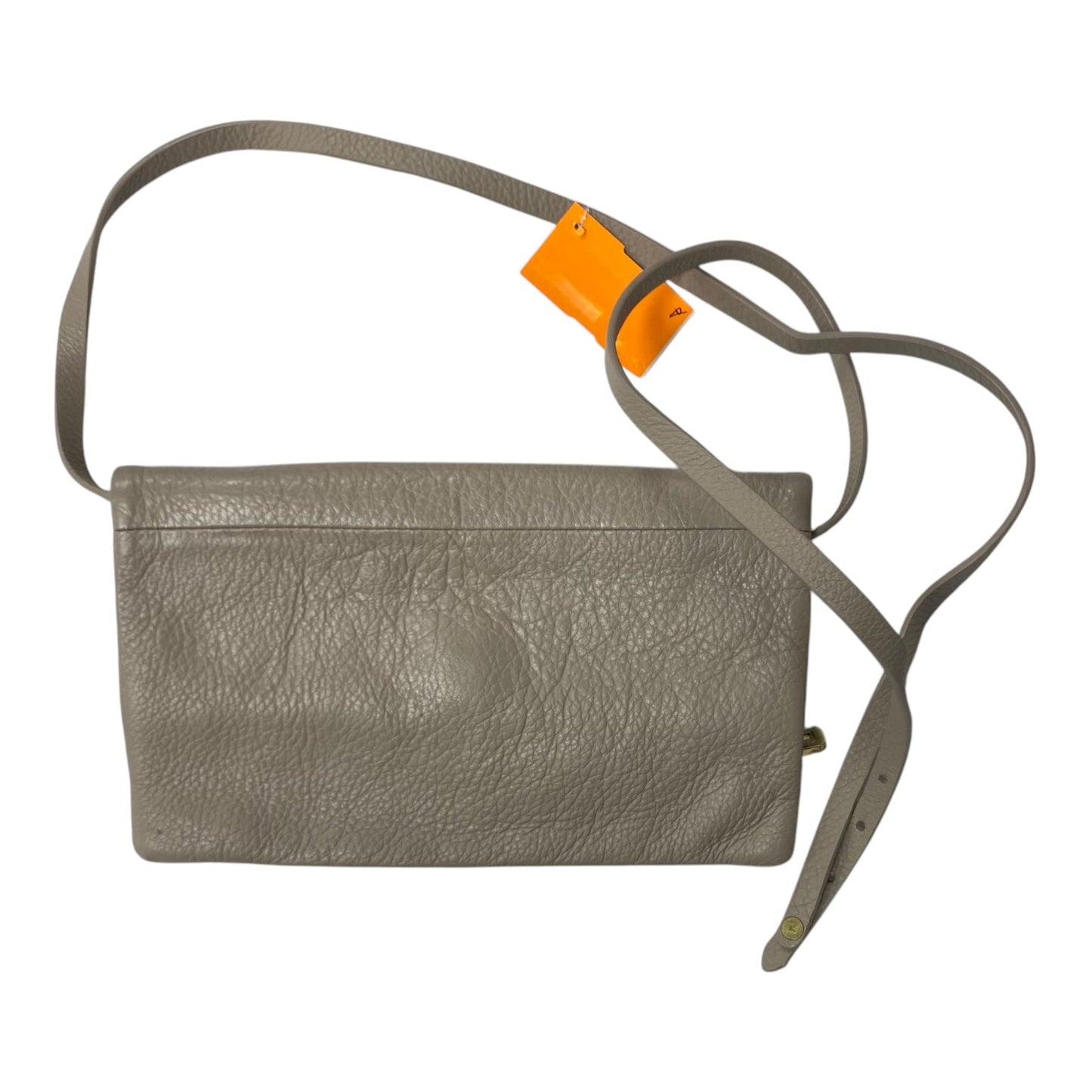 Crossbody Leather By Gap In Grey, Size:Small