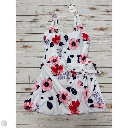 Swimsuit By Cme In Floral Print, Size: M