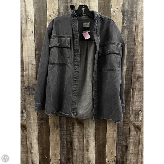 Jacket Denim By Universal Thread In Black, Size: Xs