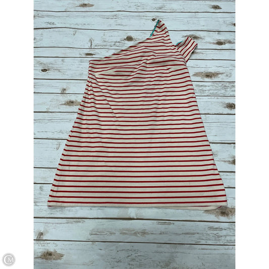 Top Short Sleeve By Anthropologie In Striped Pattern, Size: M
