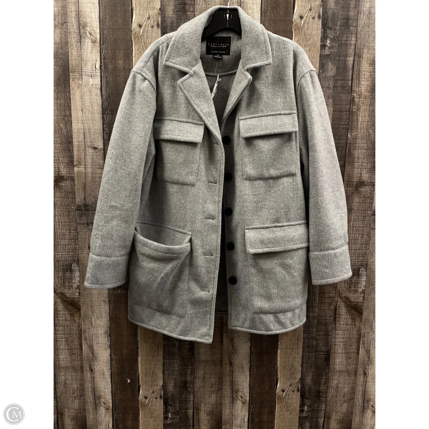 Coat Other By Sanctuary In Grey, Size: M