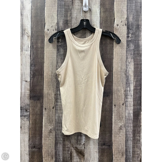 Top Sleeveless By No Boundaries In Beige, Size: M