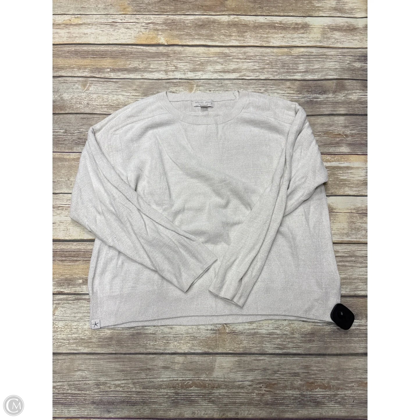 Sweater By Barefoot Dreams In Cream, Size: M