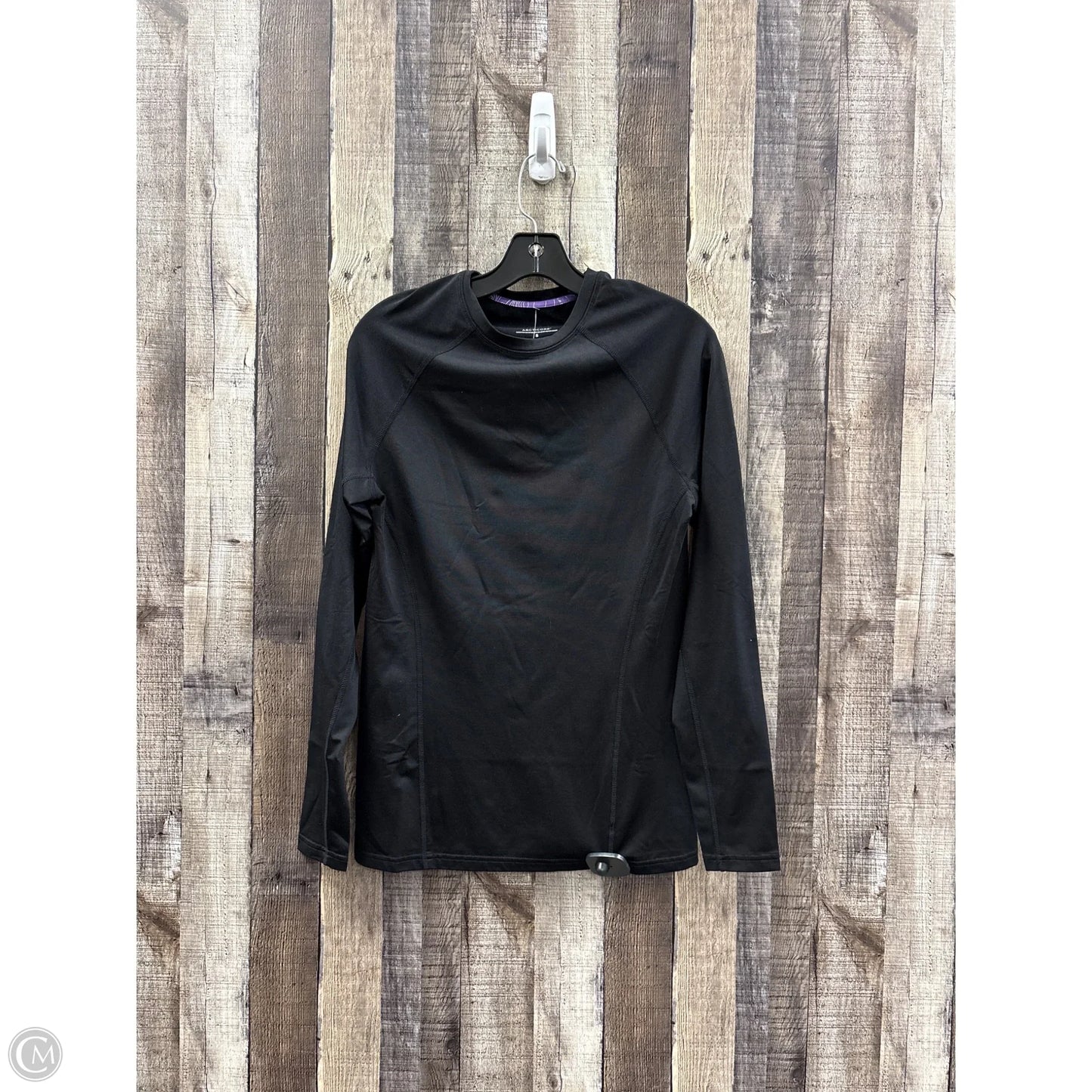 Top Long Sleeve By Cuddl Duds In Black, Size: S