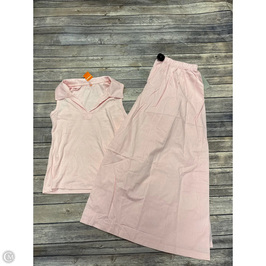 Lounge Set Pants By Mono B In Pink, Size: L