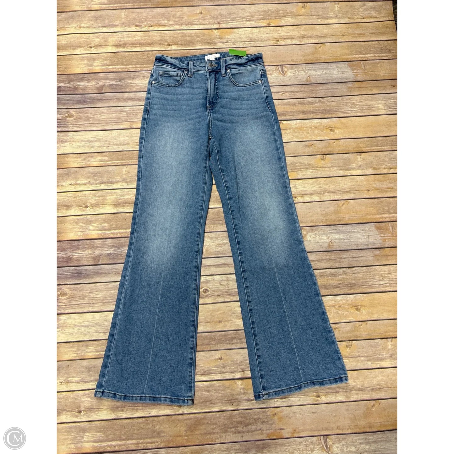 Jeans Flared By Lc Lauren Conrad In Blue, Size: 4
