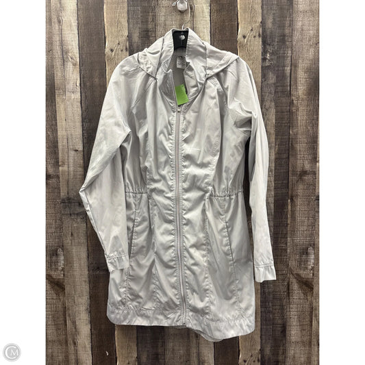 Jacket Windbreaker By Athletic Works In Grey, Size: L