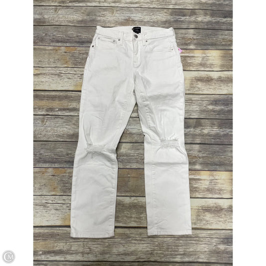 Jeans Boyfriend By J. Crew In White, Size: 2