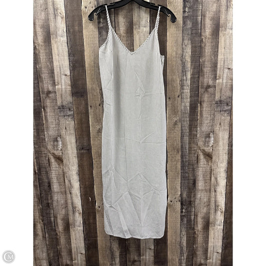 Dress Casual Maxi By A New Day In Striped Pattern, Size: S