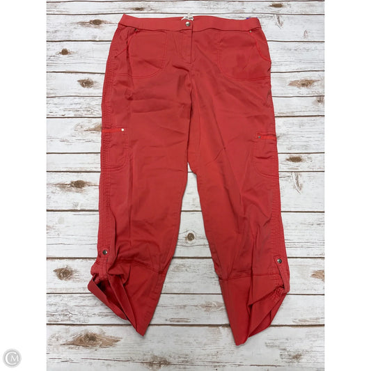 Pants Cargo & Utility By Chicos In Peach, Size: L