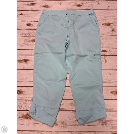 Pants Cargo & Utility By Chicos In Blue, Size: L