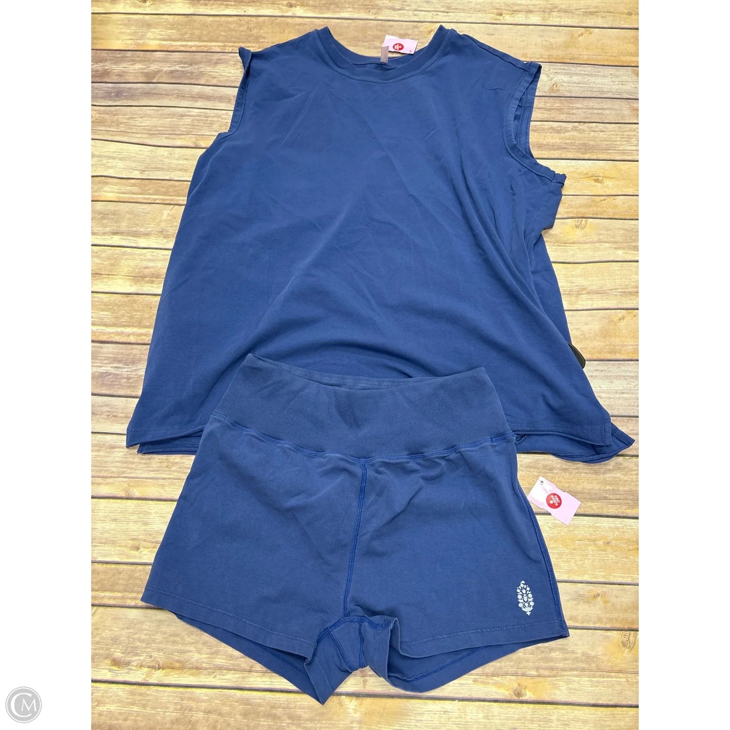 Shorts Set By Free People In Blue, Size: L