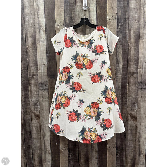 Dress Casual Short By Mts In Floral Print, Size: S