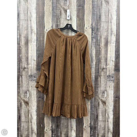 Dress Party Short By Time And Tru In Brown, Size: M