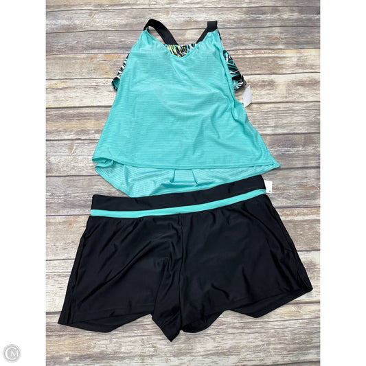 Swimsuit 2pc By Zero Xposure In Multi-colored, Size: Xl