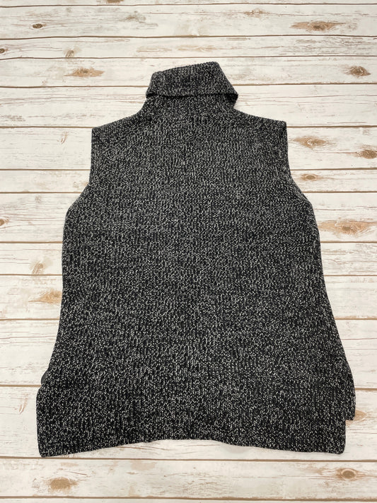 Vest Sweater By Everlane In Black & White, Size: L