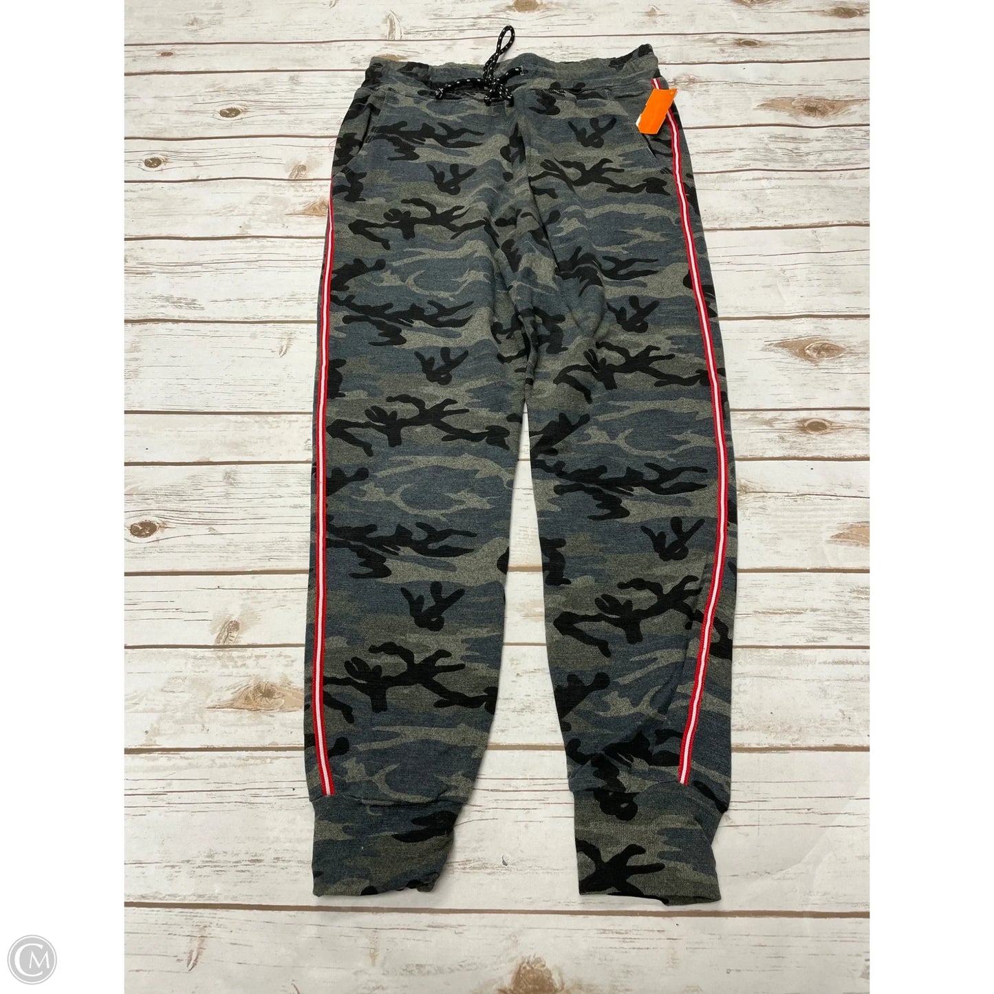 Athletic Pants By Sundry In Camouflage Print, Size: S