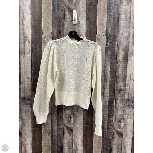 Sweater By Zara In Cream, Size: M