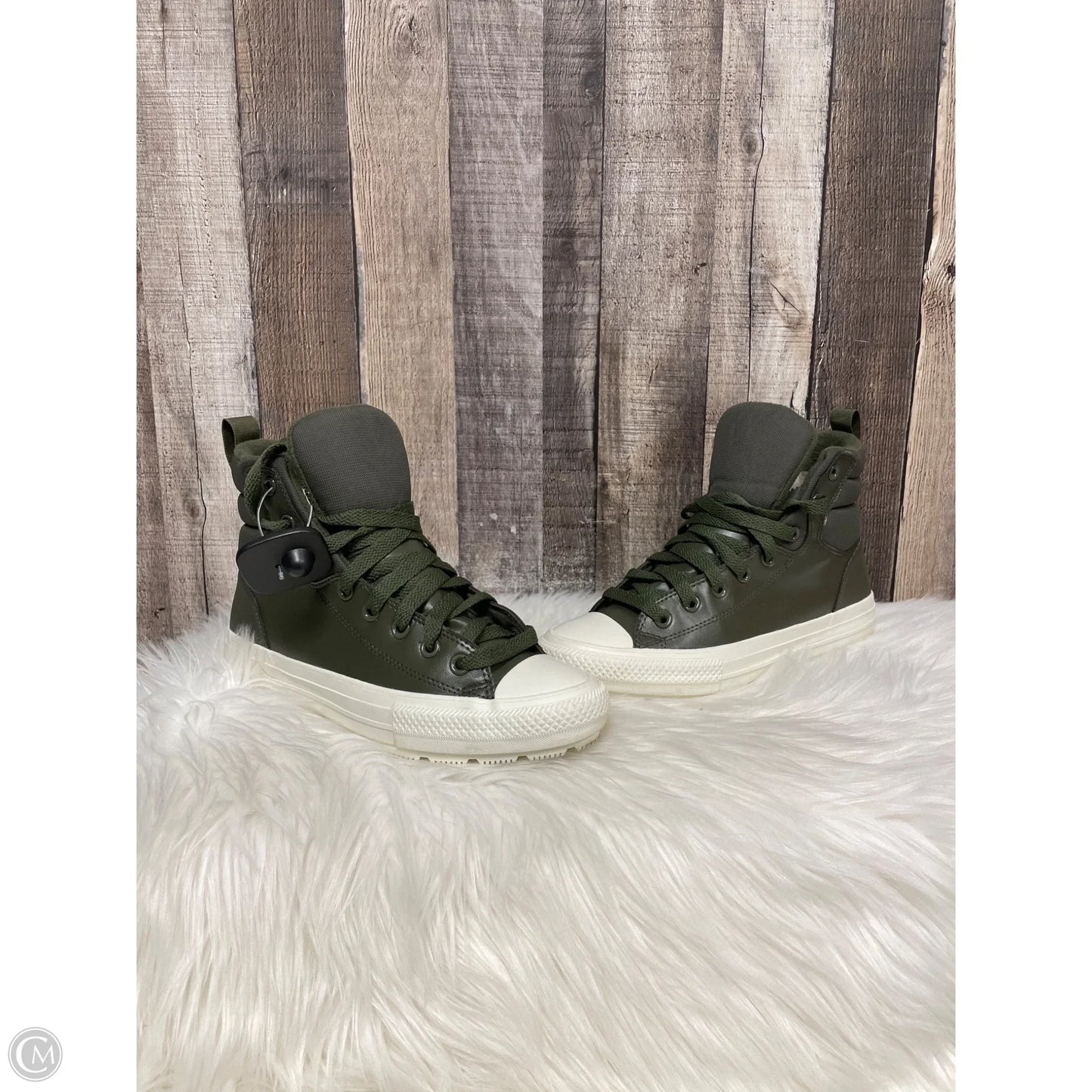 Shoes Athletic By Converse In Green, Size: 9