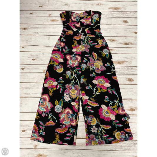 Jumpsuit By Xhilaration In Floral Print, Size: M