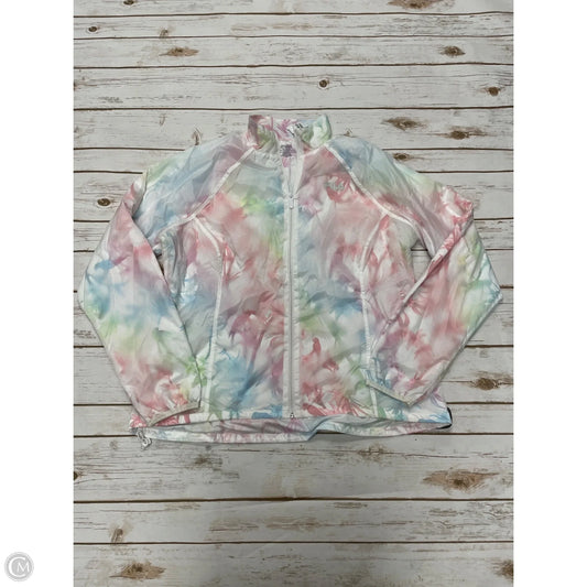 Athletic Jacket By Fila In Multi-colored, Size: Xl