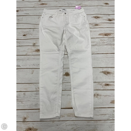 Jeans Skinny By Kensie In White, Size: 10
