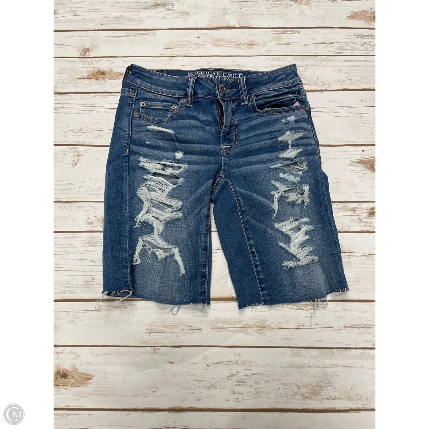 Shorts By American Eagle In Blue, Size: 4