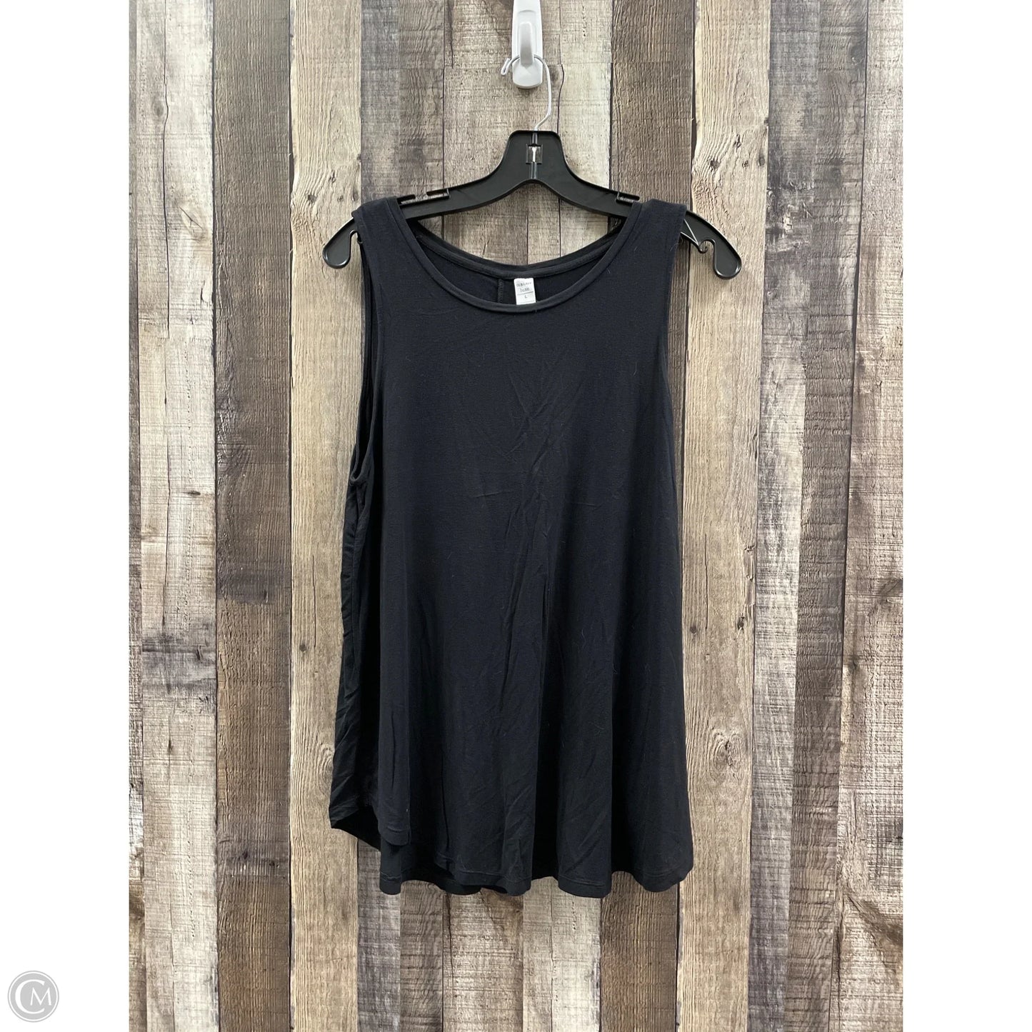 Top Sleeveless By Old Navy In Black, Size: L