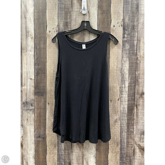 Top Sleeveless By Old Navy In Black, Size: L