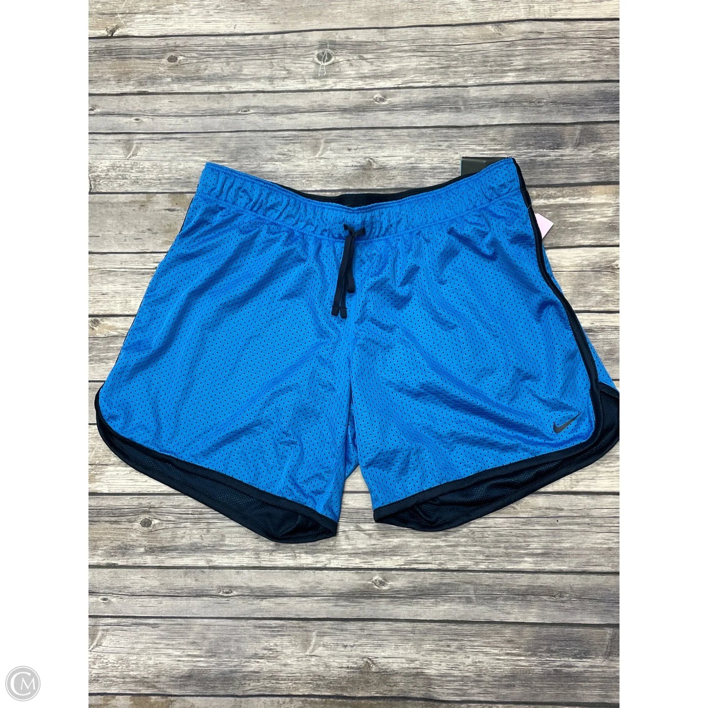Athletic Shorts By Nike In Blue, Size: M