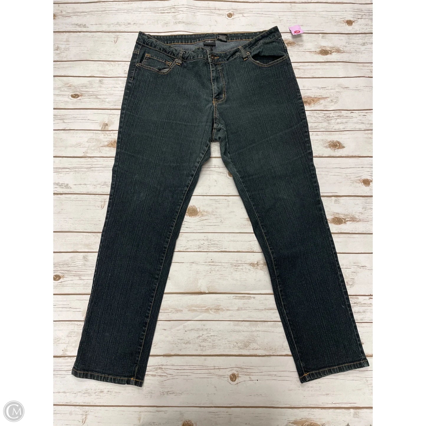 Jeans Straight By Cmb In Black, Size: 22