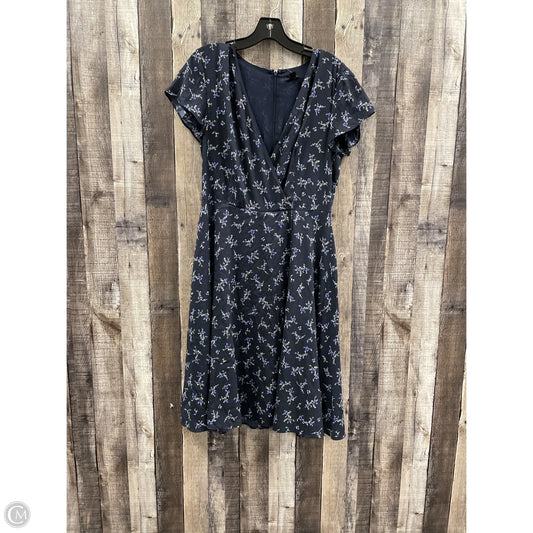 Dress Work By Ann Taylor In Floral Print, Size: M