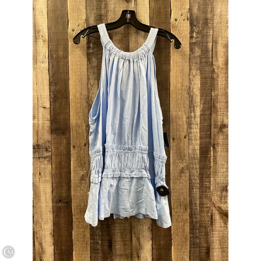 Top Sleeveless By Inc In Blue, Size: 3x