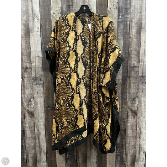Cardigan By Cme In Animal Print, Size: Osfm