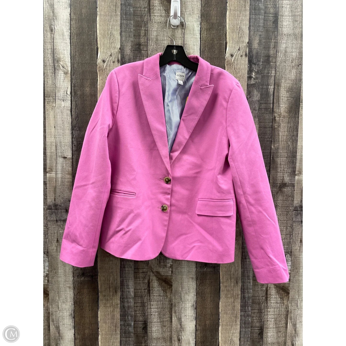 Blazer By J. Crew In Pink, Size: L